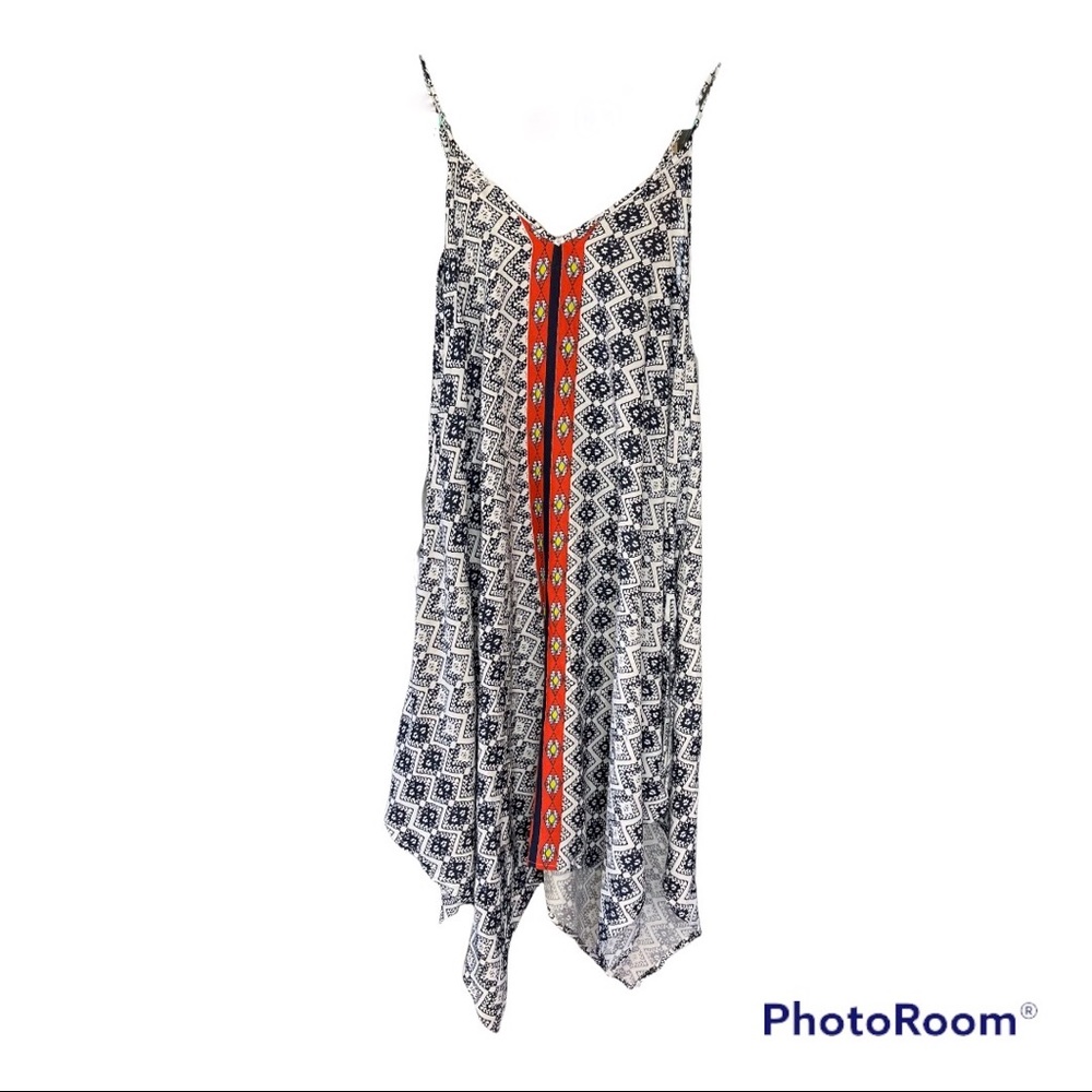 Japna Sleeveless Sharkbite Hem Dress Size Small